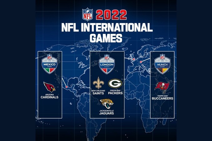 NFL International Series: Confirmados los equipos locales