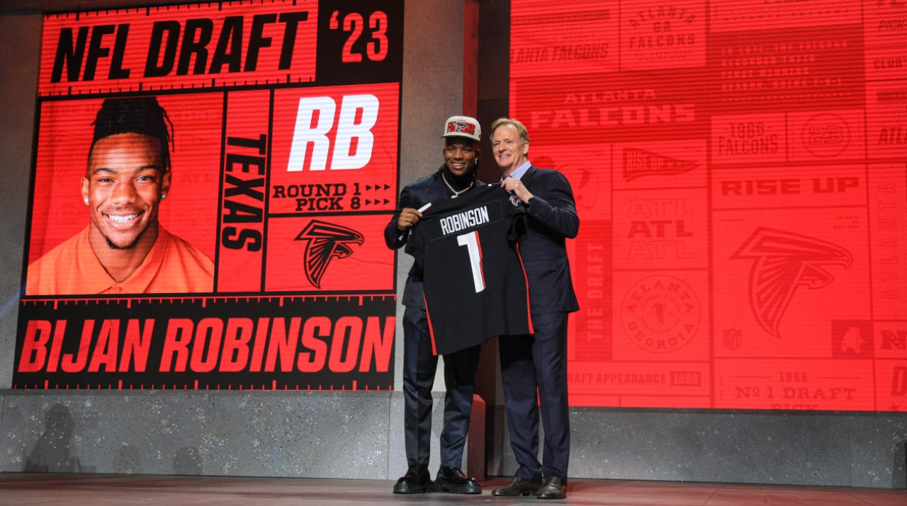 ¿Qué seleccionó Atlanta Falcons en el NFL Draft 2023?