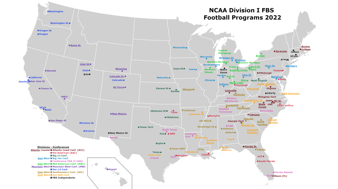 ¿Cómo se vería el CFB geográficamente?