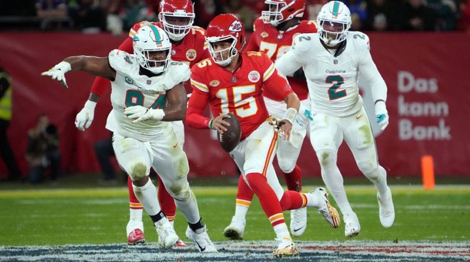 Miami Dolphins y Kansas City Chiefs consiguen récord nunca antes visto en su partido de NFL en Alemania