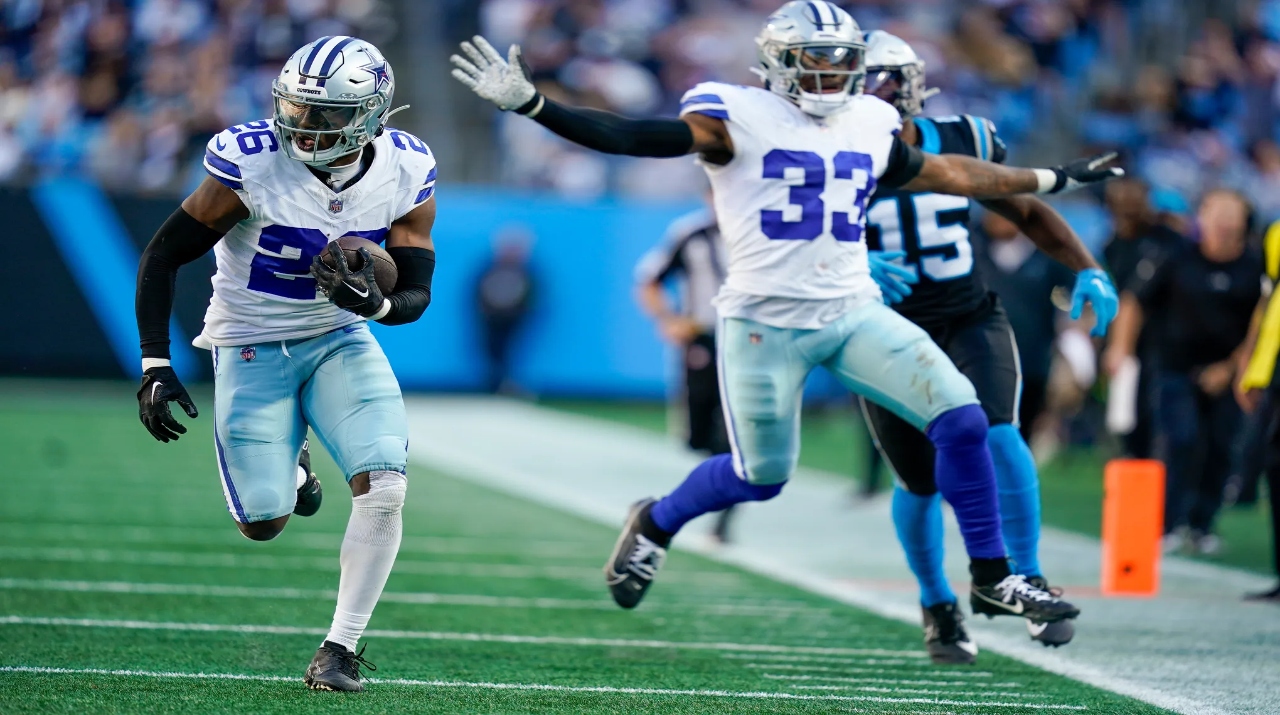 Lo celebra Dallas Cowboys: Daron Bland iguala récord de la NFL ante Carolina Panthers