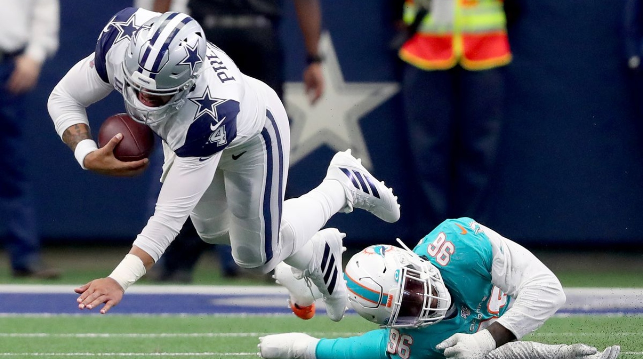 Dallas Cowboys y Miami Dolphins romperán insólito récord de la NFL con su enfrentamiento esta semana