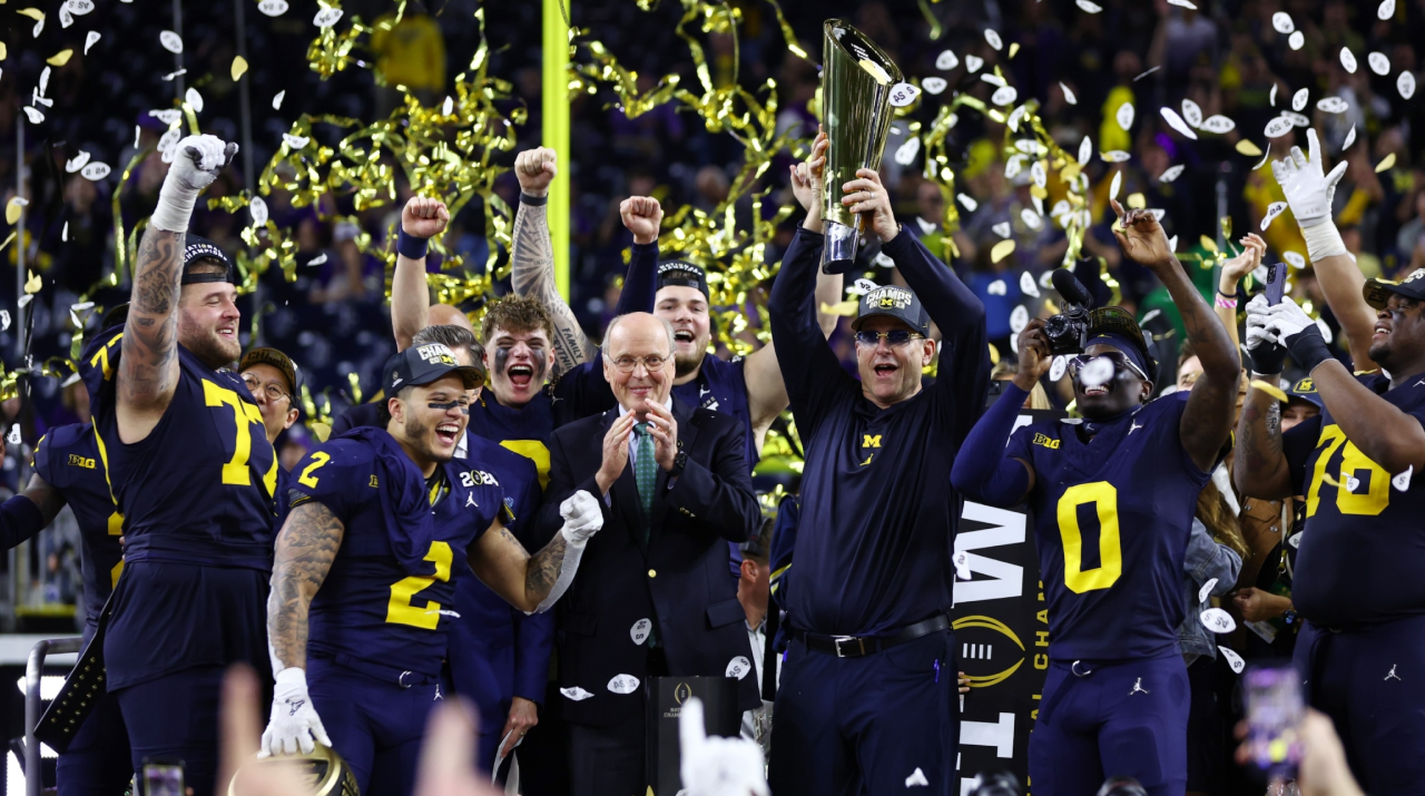 ¡Michigan campeón del CFP! Derrota a Washington en la final de la NCAAF