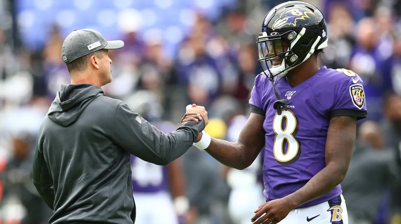 John Harbaugh sobre Lamar Jackson: "Queremos que sea el mejor de la historia"