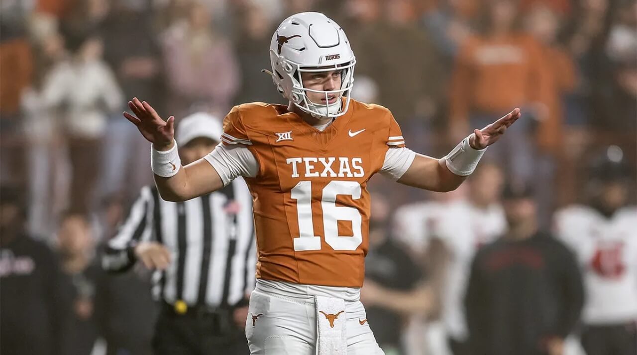 Arch Manning impresiona en su debut con Texas en paliza ante Colorado State