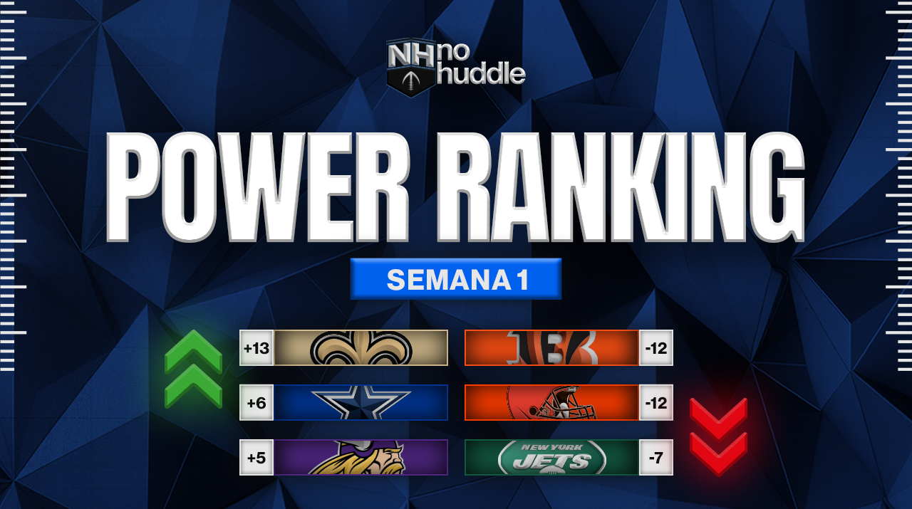 NFL Power Rankings 2024: Semana 1