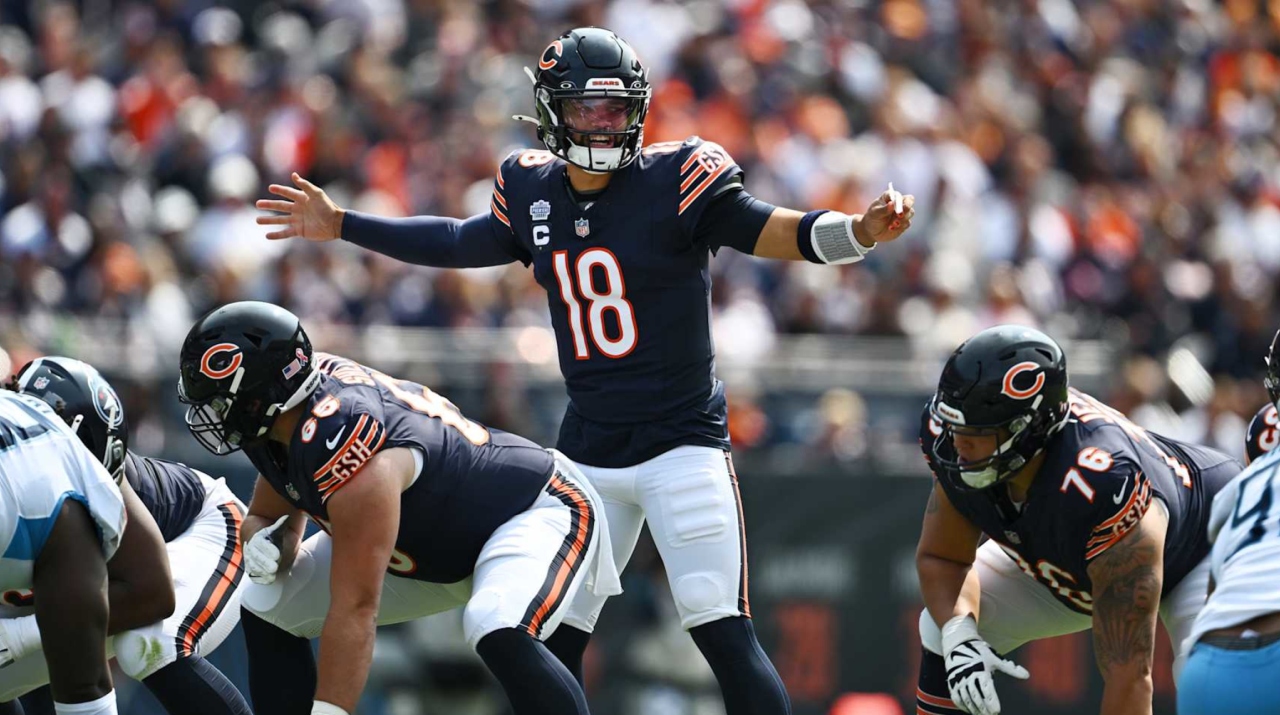 Caleb Williams logra cortar racha histórica con el triunfo de Chicago Bears