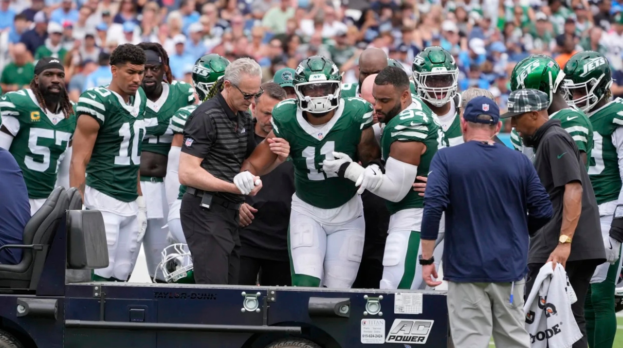 Malas noticias para New York Jets: Se confirmó la gravedad de la lesión de una de sus figuras defensivas