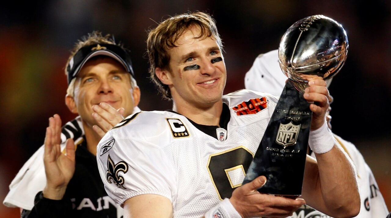 New Orleans Saints rendirán homenaje a Drew Brees en el entretiempo del partido contra Denver Broncos