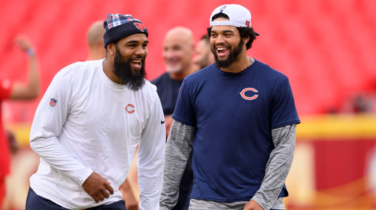 Caleb Williams y Keenan Allen demuestran que los Chicago Bears pueden aspirar a playoffs