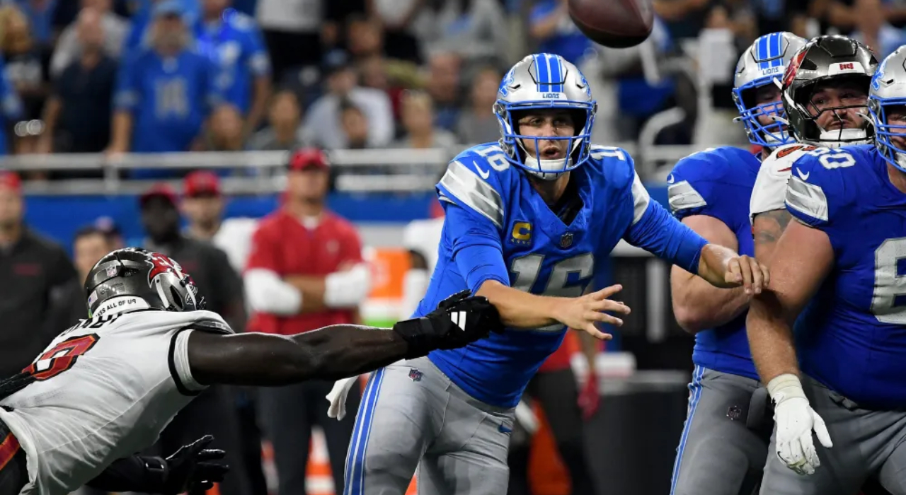 Los impresionantes números de Jared Goff en la gran racha de Detroit Lions