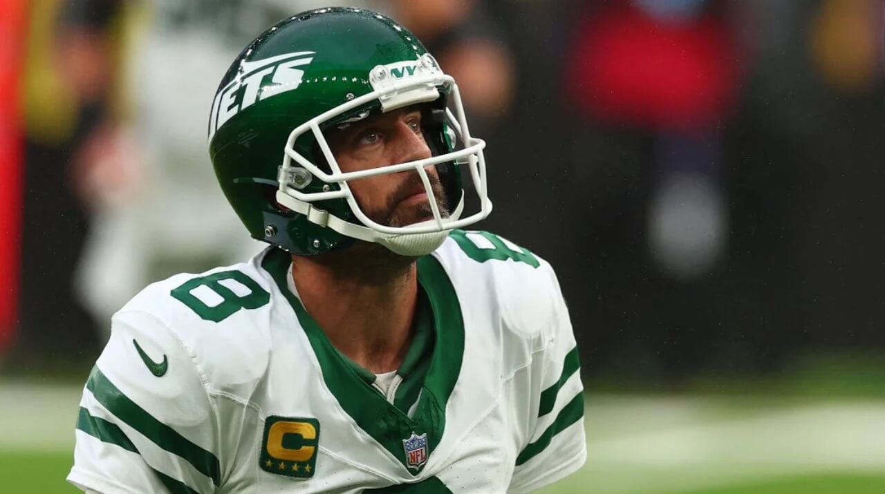 La preocupante marca de Aaron Rodgers en New York Jets tras la derrota ante Indianapolis Colts