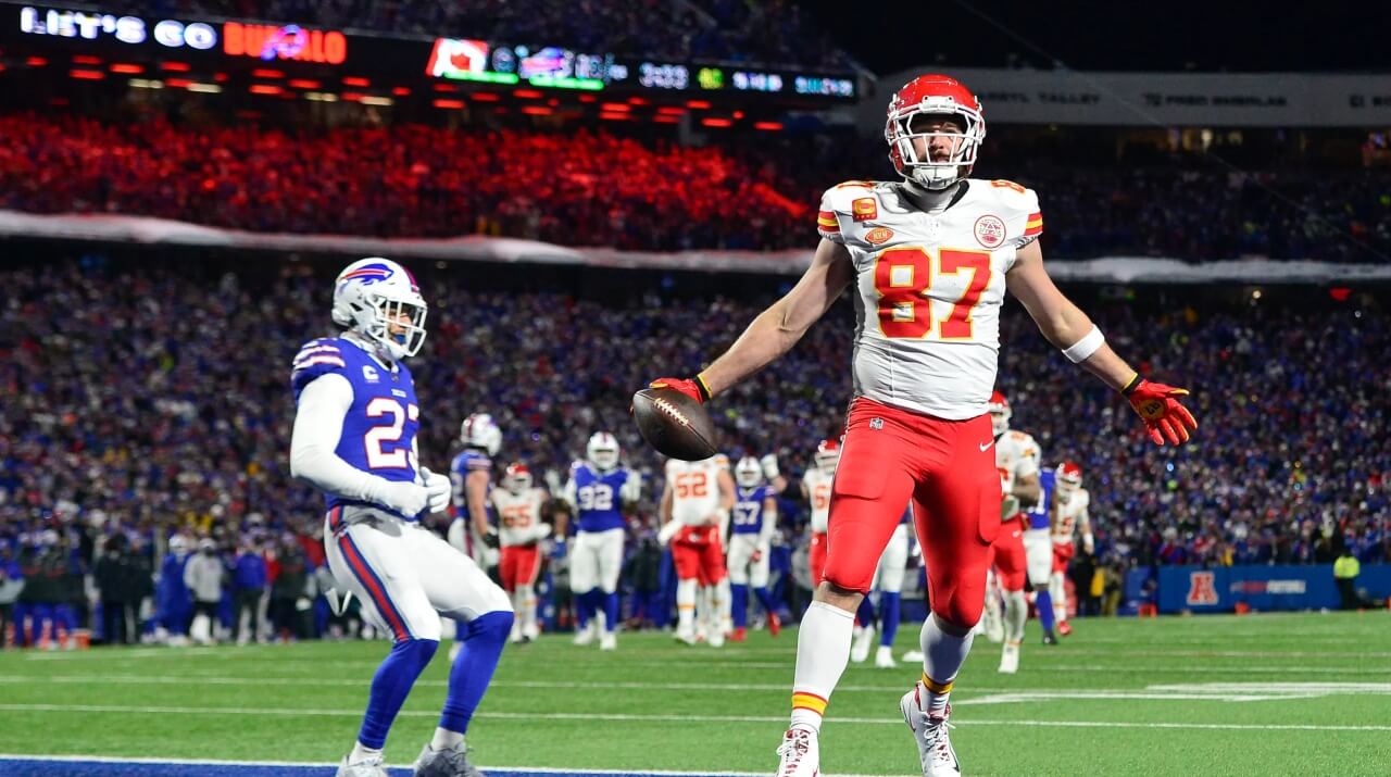 Travis Kelce recibe críticas por su desempeño en la derrota de Kansas City Chiefs ante Buffalo Bills