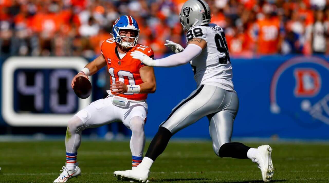 Las Vegas Raiders vs. Denver Broncos, por la Semana 12 de la NFL: día, horario y cómo ver