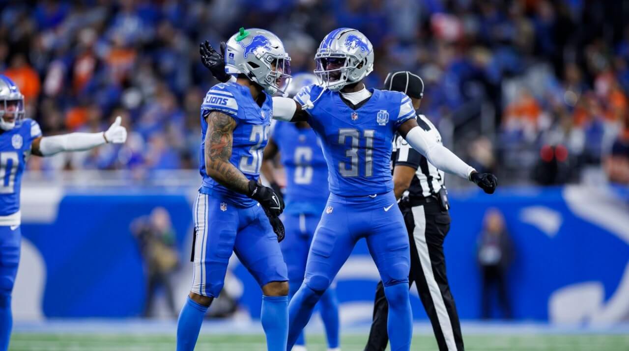 Detroit Lions y el dato que demuestra lo sólida que ha sido su defensa contra el juego aéreo