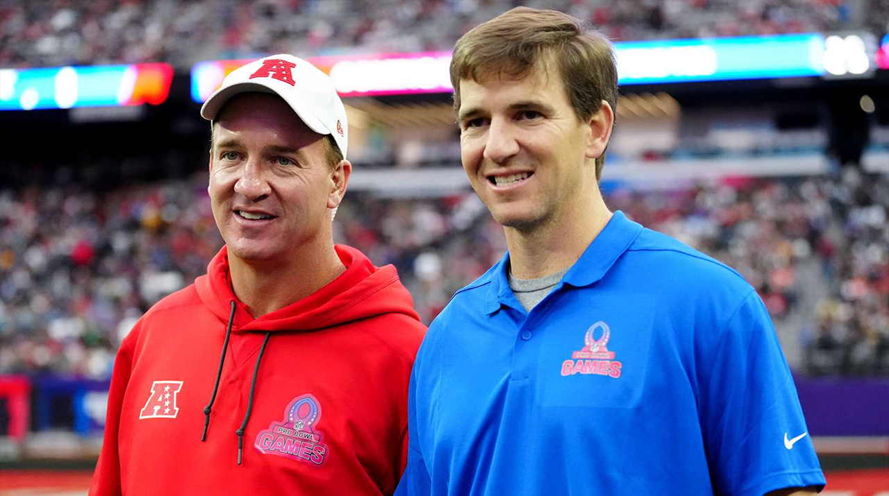 NFL confirma que los hermanos Manning volverán a ser entrenadores en el Pro Bowl