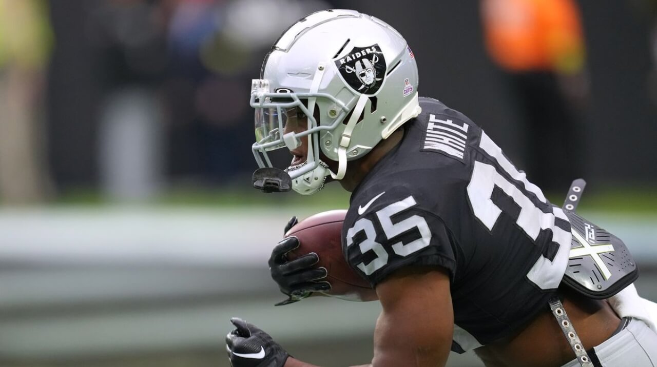 ¿Por qué no juega Zamir White hoy con Las Vegas Raiders vs. Kansas City Chiefs?