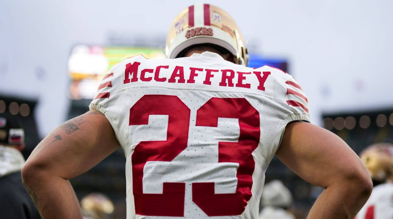 Christian McCaffrey se volvió a lesionar y se espera que no regrese este año a San Francisco 49ers