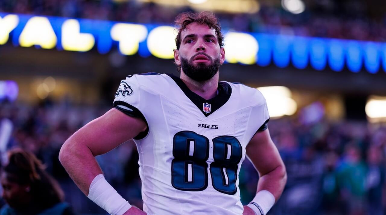 ¿Por qué no juega hoy Dallas Goedert con Philadelphia Eagles vs. Carolina Panthers?