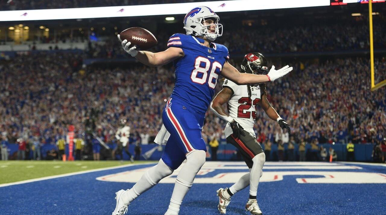 ¿Por qué no juega hoy Dalton Kincaid con Buffalo Bills vs. Los Angeles Rams?