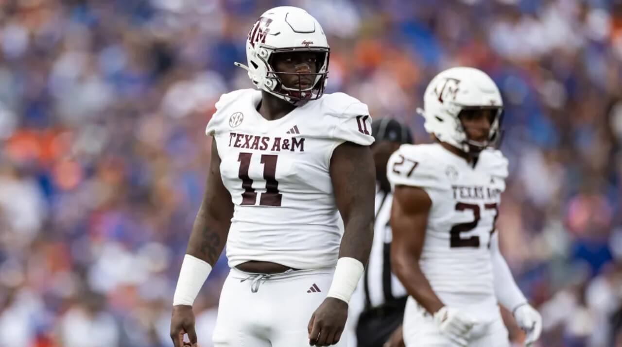 Un crack de Texas A&M: Nic Scourton se declara elegible para el NFL Draft 2025