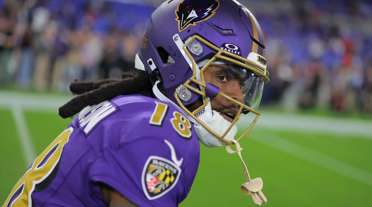 Baltimore Ravens suspende a Diontae Johnson de las actividades del equipo esta semana