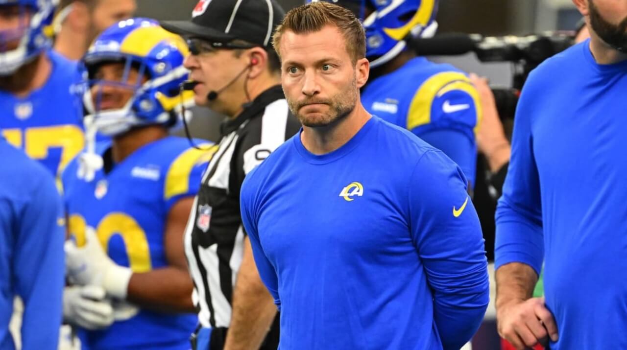 Entrenador de Los Angeles Rams confirmó que perderán una de sus figuras ofensivas para los Playoffs de la NFL