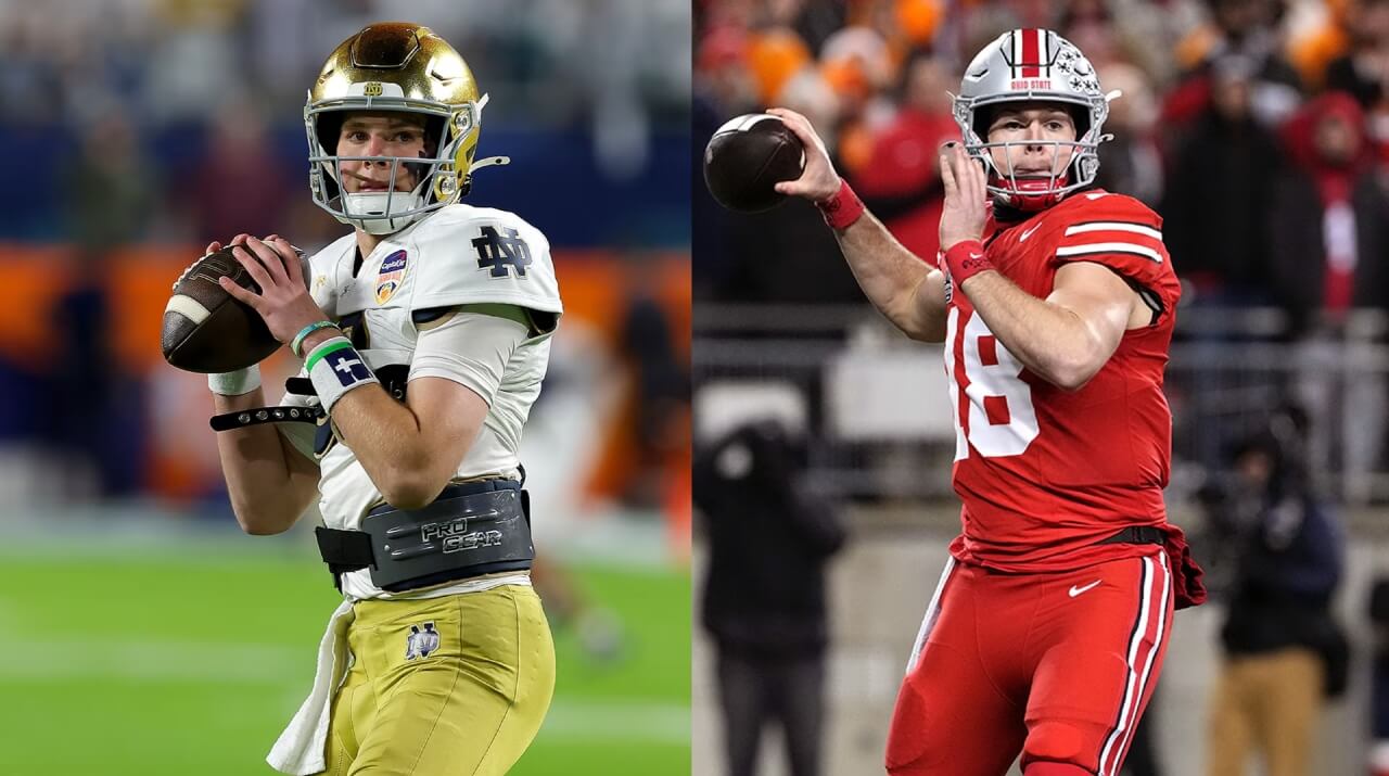 Notre Dame vs. Ohio State, por los College Football Playoffs: dia, horario y cómo ver la final del College Football en vivo y online