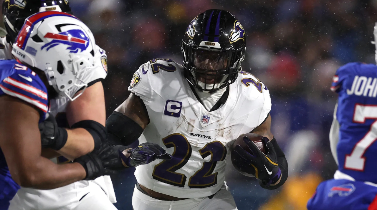 Derrick Henry logra un impresionante récord en la derrota de Baltimore Ravens ante Buffalo Bills