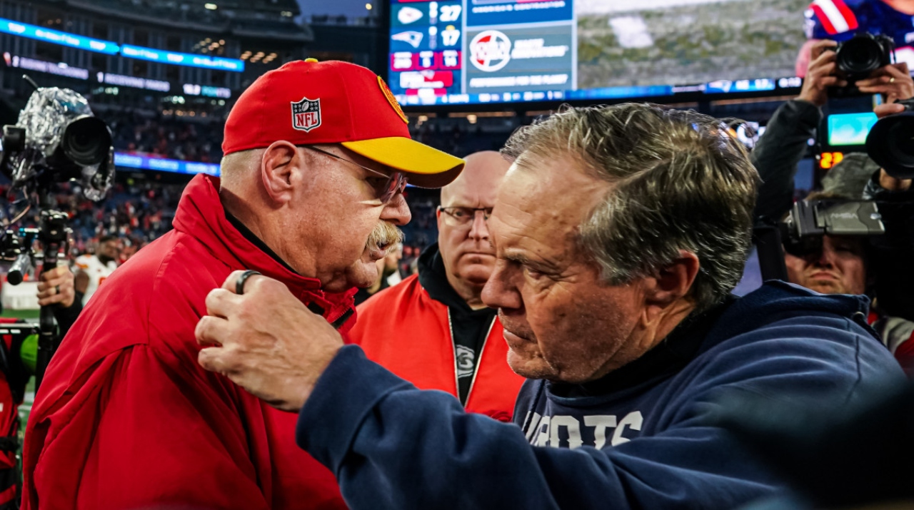 Andy Reid a un paso de igualar a Bill Belichick en histórico récord de Playoffs de la NFL