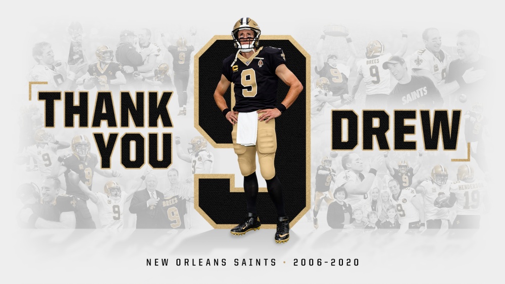 Se retira Drew Brees y nace una leyenda